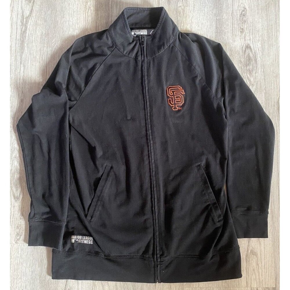 San Francisco Giants Womens Performance Lightweight Full Zip Jacket Size Small